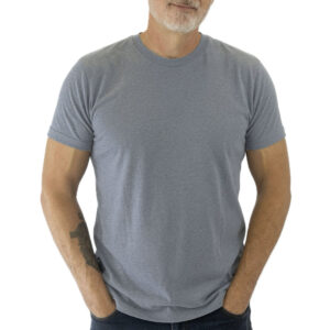 Tapered T-Shirt for Men - GRAY | TAPERED TEES Tapered T-Shirt for Men - GRAY